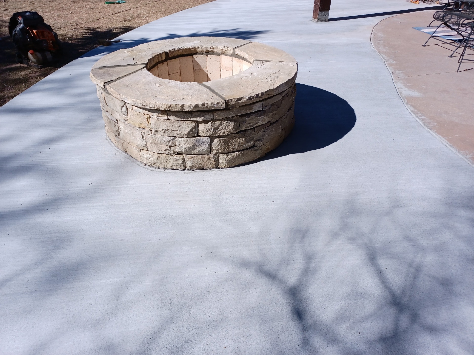 Fire Pit Install