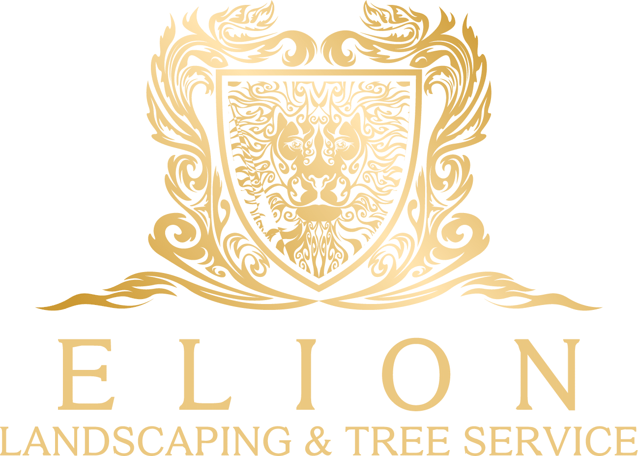 ELION Landscaping Tree Service Logo Clear