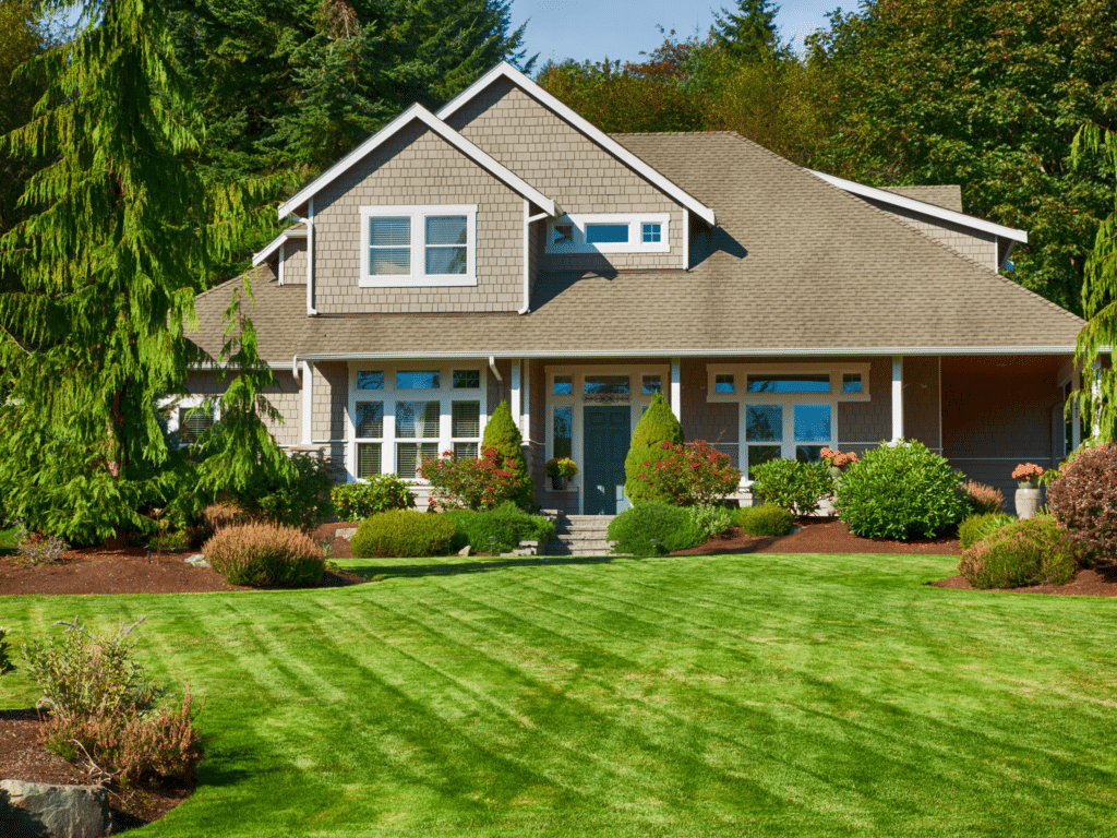 Beautiful Landscaped Home Elion Landscaping Oklahoma Landscape