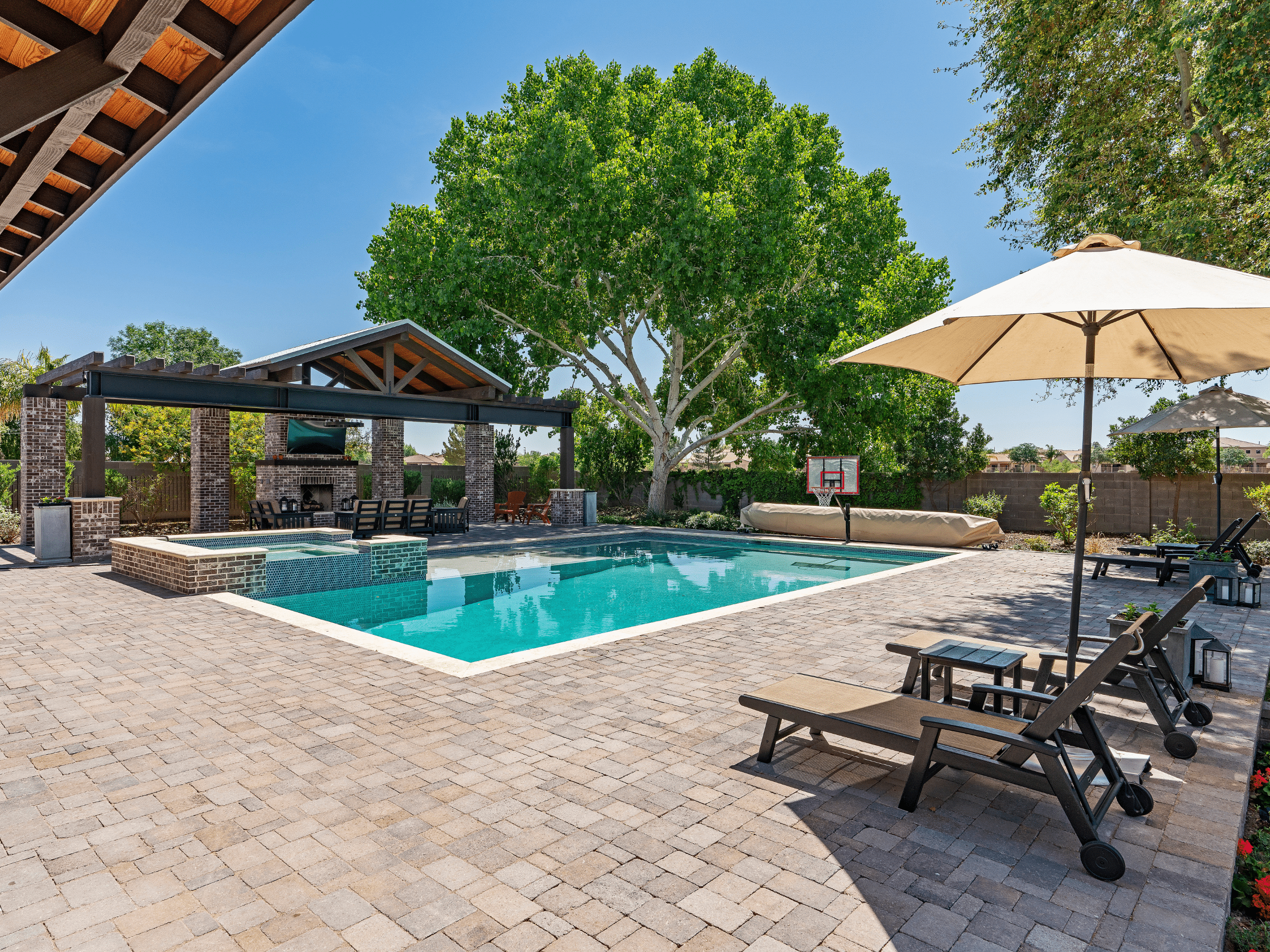 Pool Deck Paver Stone Brick Install Elion Landscaping Experts