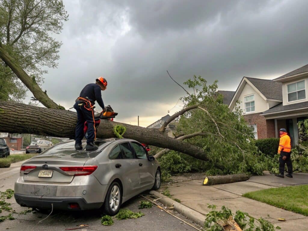 Emergency Storm Tree Removal Services - Oklahoma - Elion Landscaping & Tree Service