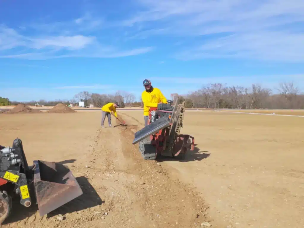Professional Equipment - Irrigation Services - Oklahoma - Elion Landscaping & Tree Service